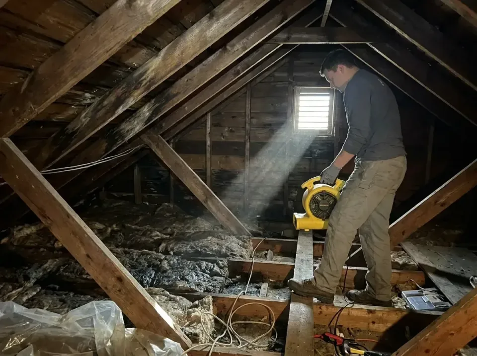 attic-water-damage-drying-proc-007 — frequently asked questions, Emergency Water Extraction & 24/7 Flood Response in Coon Ra…